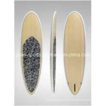 Bambusfurnier oder Holzfurnieroberfläche Steh aufstehen Paddle Board, Sup, Surfboard,